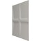 Ekena Millwork 19 5/8in. W x 19 5/8in. H Galveston EnduraWall Decorative 3D Wall Panel Covers 2.67 Sq. Ft. WP20X20GLAMB - alternate 2